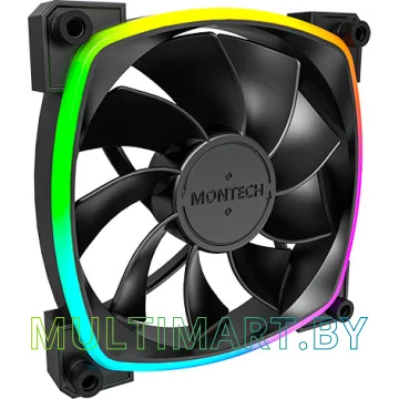 Вентилятор для корпуса Montech RX120 PWM (черный) картинка 2